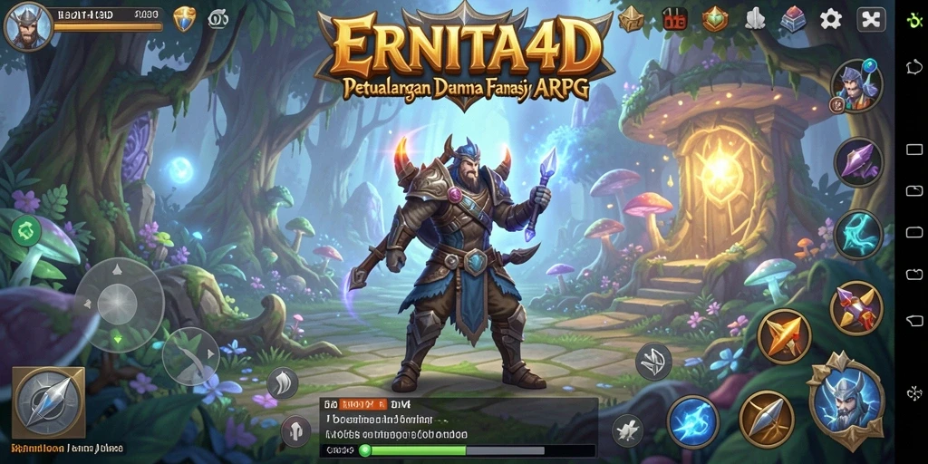 Tampilan aksi seru dalam gameplay ERNITA4D yang mendebarkan.