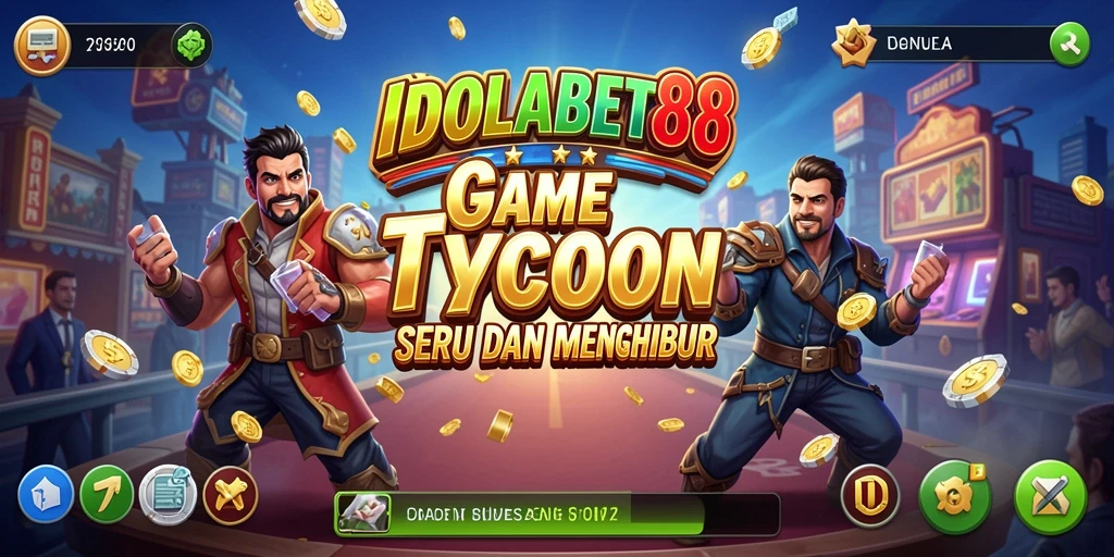 Tangkapan layar utama IDOLABET88 menampilkan gameplay Tycoon yang menarik.