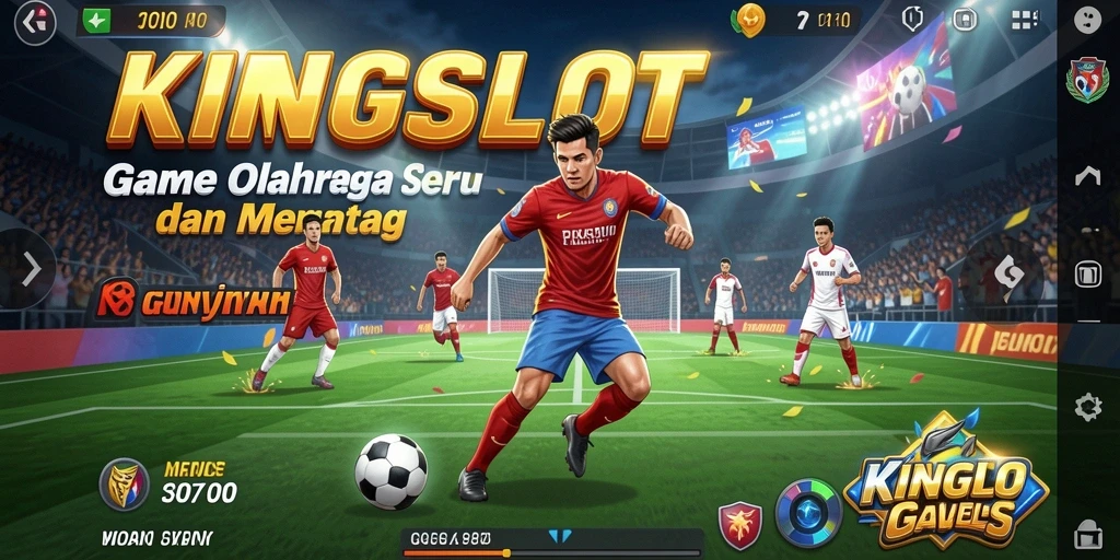 Tangkapan layar gameplay yang menampilkan aksi seru dalam KINGSLOT.