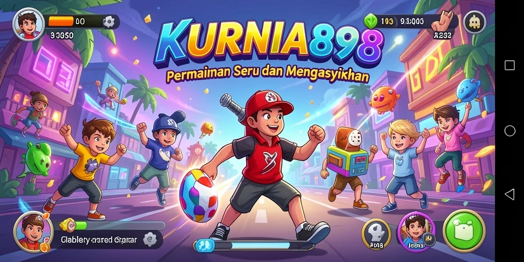 Tangkapan layar KURNIA898 menampilkan gameplay arcade yang seru dan menantang.