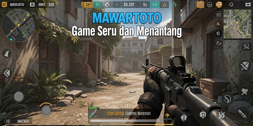 Tampilan gameplay seru dalam MAWARTOTO yang penuh aksi.