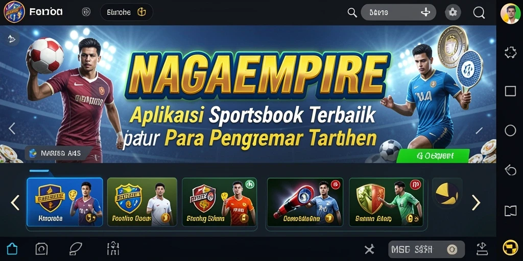 Tampilan menarik dari taruhan langsung di NAGAEMPIRE.