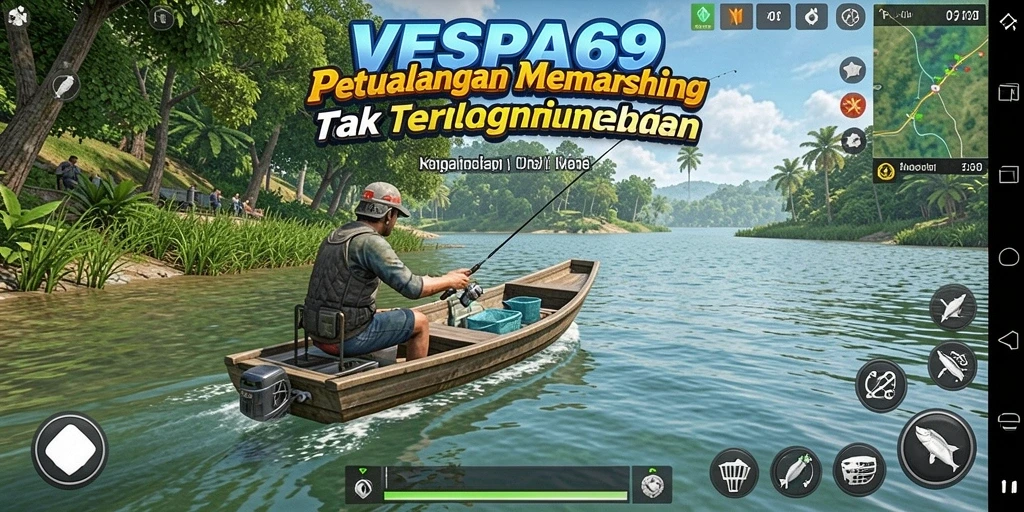Tangkapan besar di VESPA69, grafik memukau dan gameplay seru.